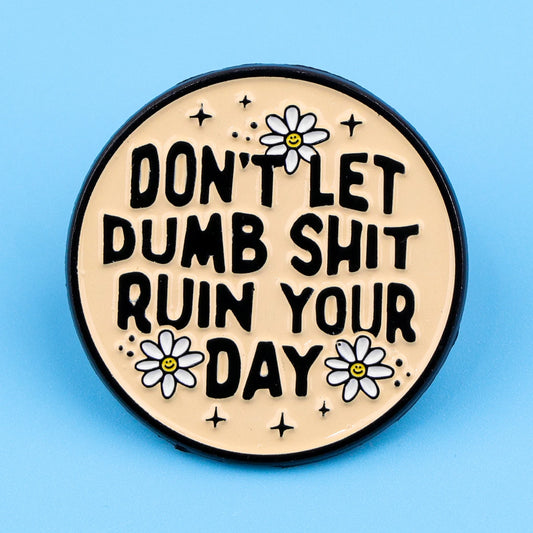 DaisyDefy Pin - Bold Resilience Badge
