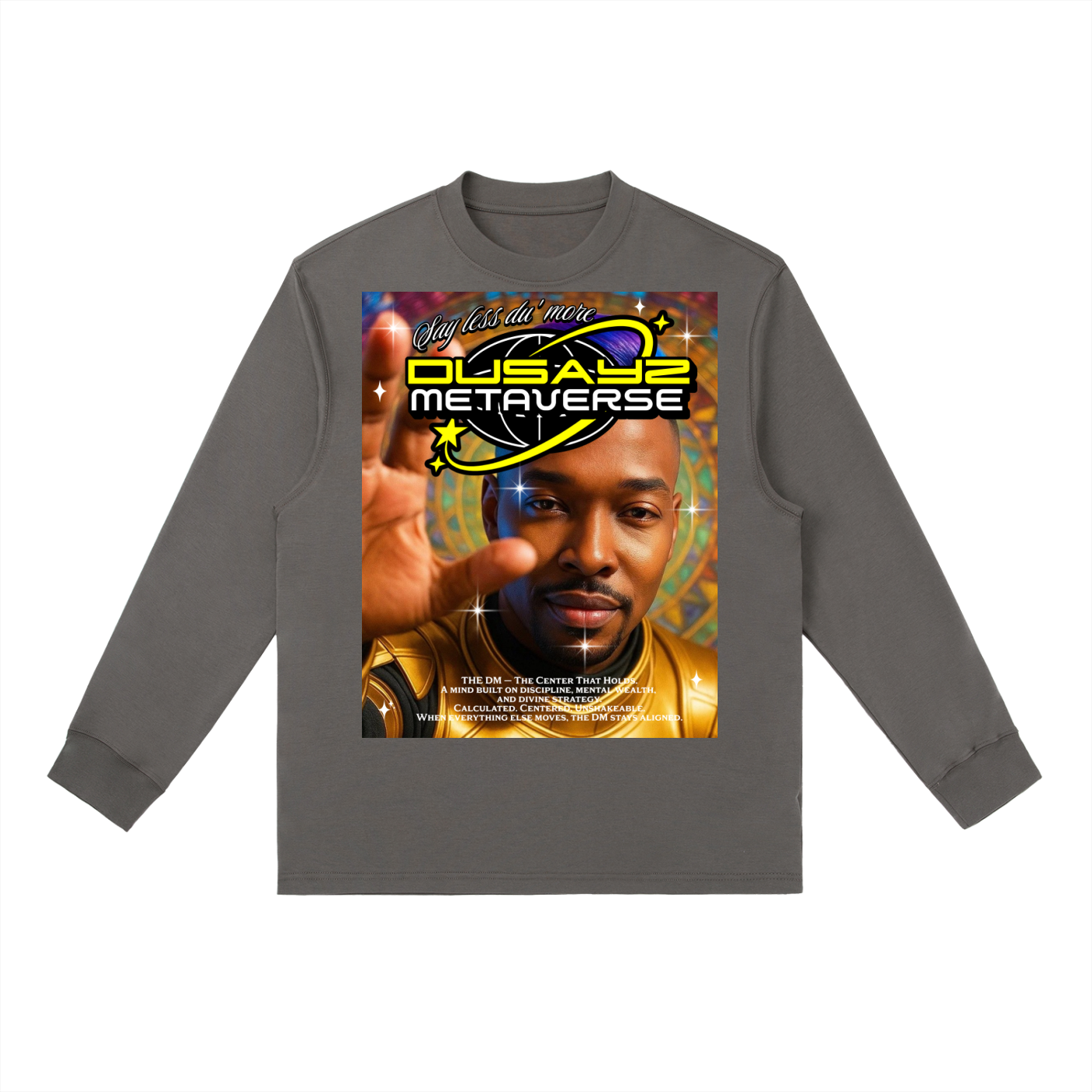 I AM THE SIGNAL – Official DusayZ MetaVerse Crewneck Long-Sleeve T-Shirt