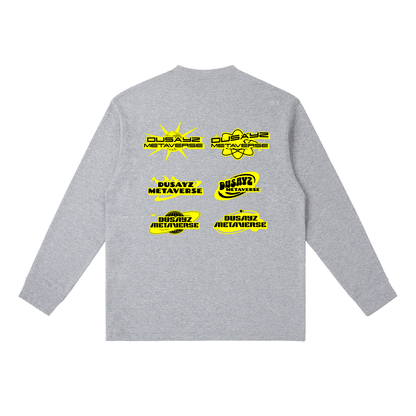 WAR READY/ VICTORY STOMP – Official DusayZ MetaVerse Crewneck Long-Sleeve T-Shirt