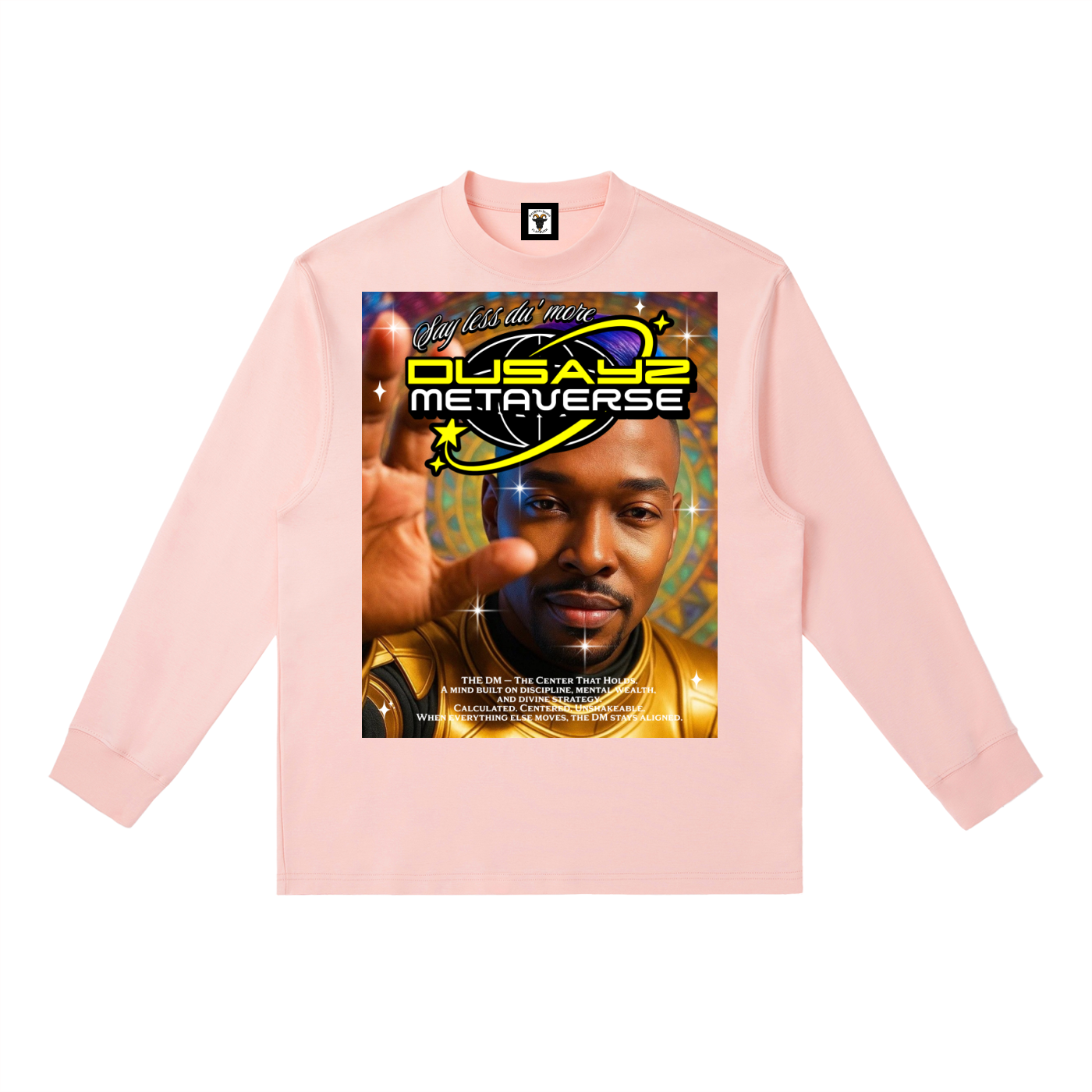 I AM THE SIGNAL – Official DusayZ MetaVerse Crewneck Long-Sleeve T-Shirt