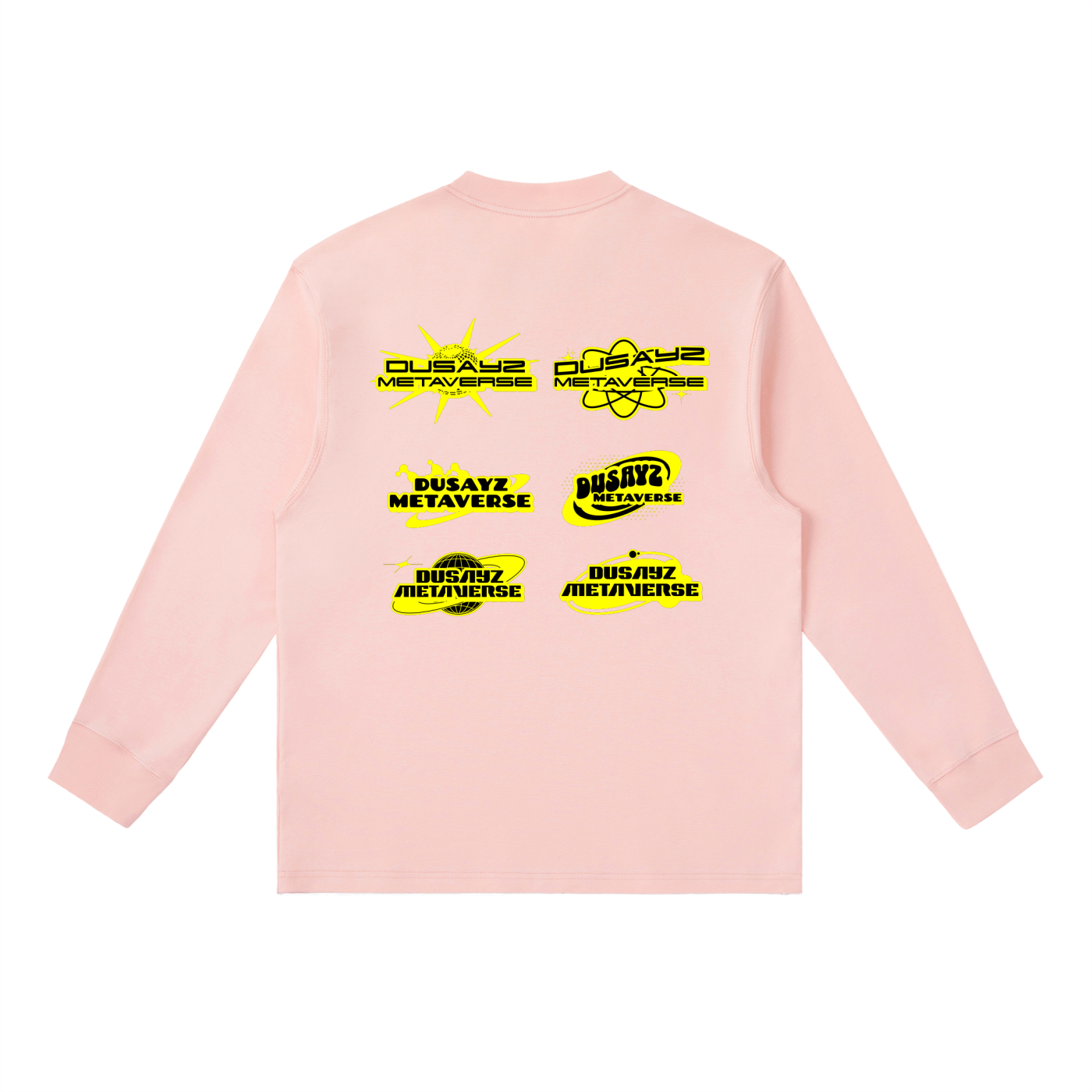 I AM THE SIGNAL – Official DusayZ MetaVerse Crewneck Long-Sleeve T-Shirt
