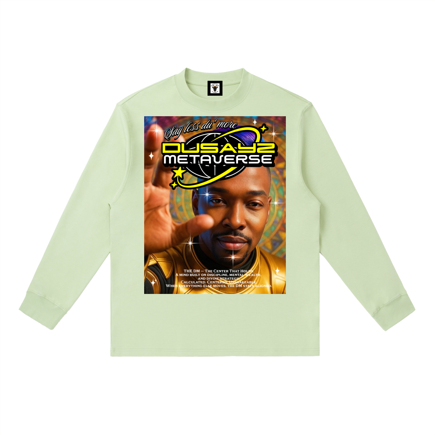 I AM THE SIGNAL – Official DusayZ MetaVerse Crewneck Long-Sleeve T-Shirt