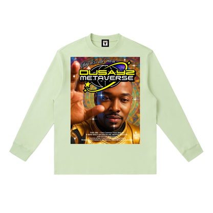 I AM THE SIGNAL – Official DusayZ MetaVerse Crewneck Long-Sleeve T-Shirt