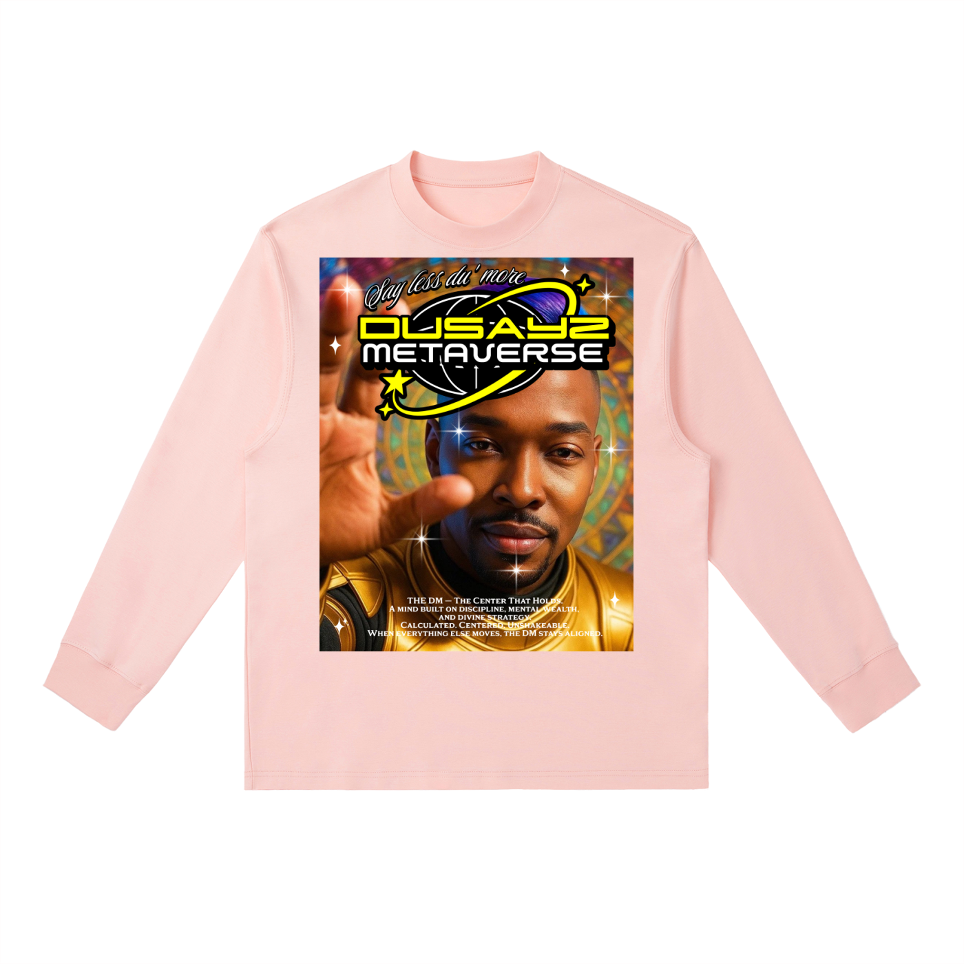 I AM THE SIGNAL – Official DusayZ MetaVerse Crewneck Long-Sleeve T-Shirt