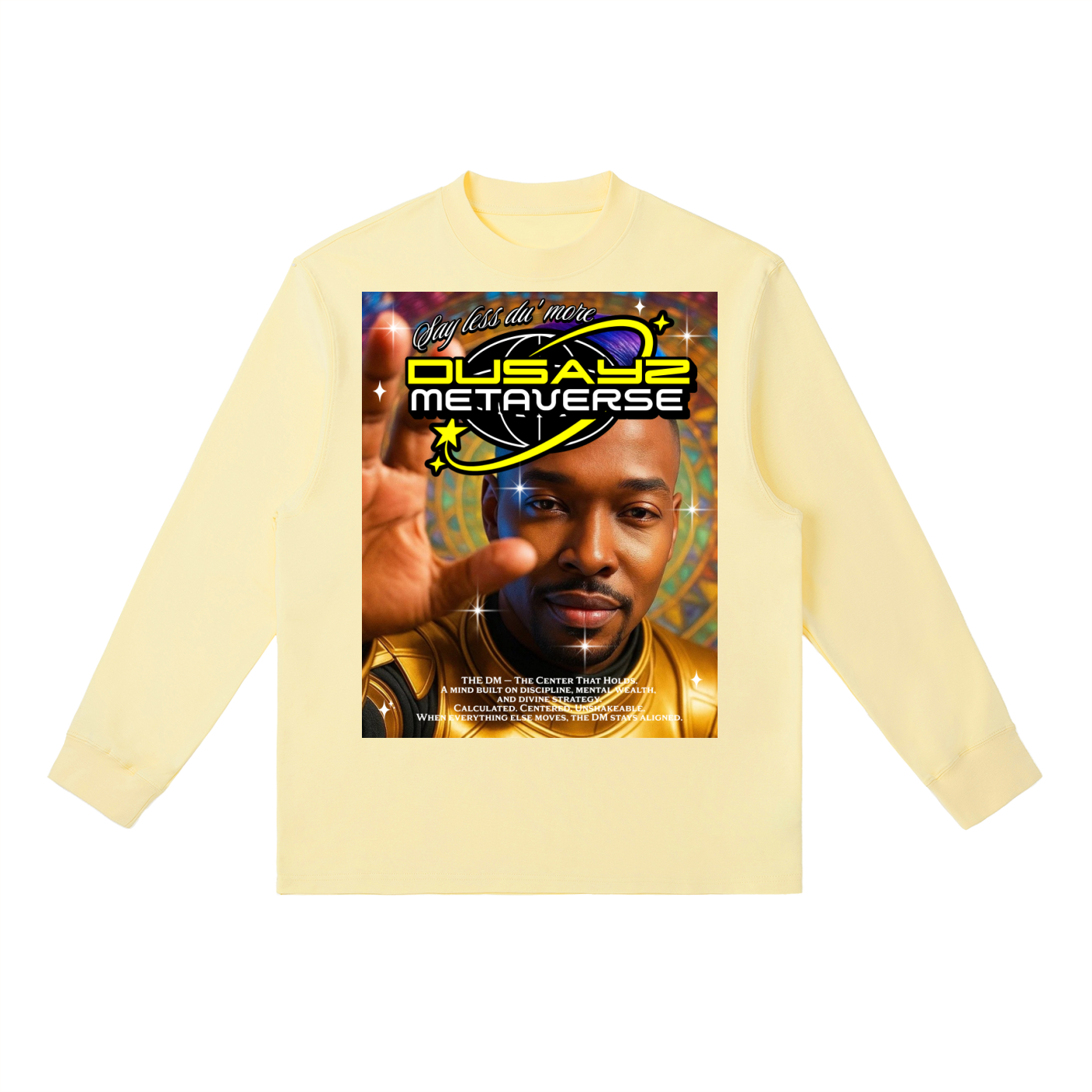 I AM THE SIGNAL – Official DusayZ MetaVerse Crewneck Long-Sleeve T-Shirt