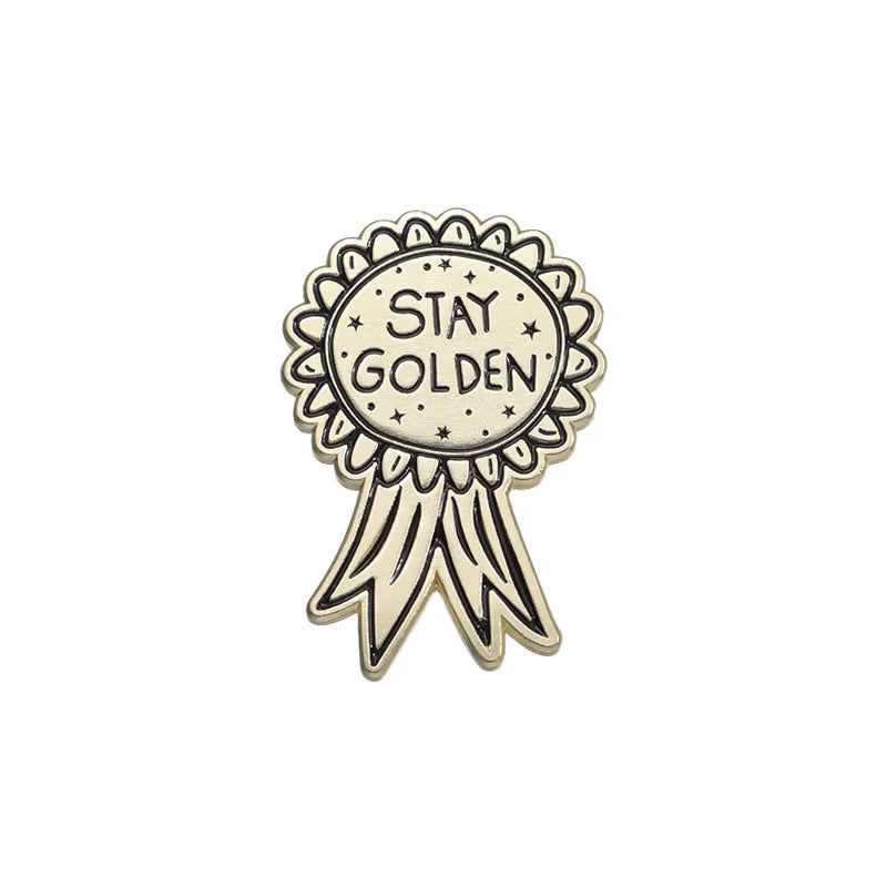 VictoryRibbon Pins - Bold Milestone Badges