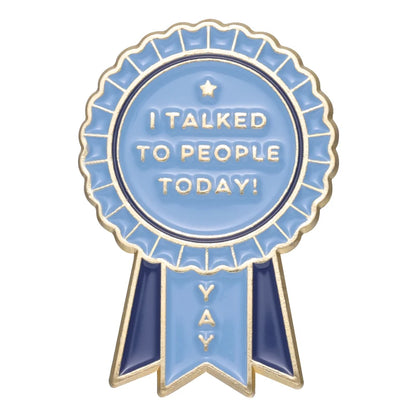 VictoryRibbon Pins - Bold Milestone Badges