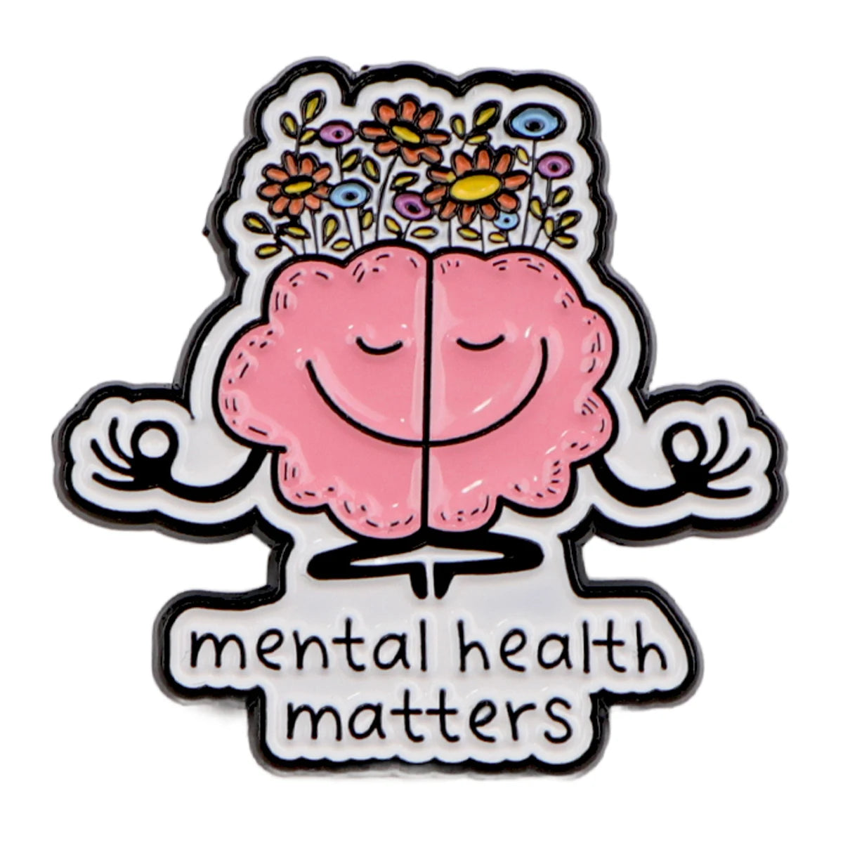 MindBloom Pin - Bold Serenity Badge