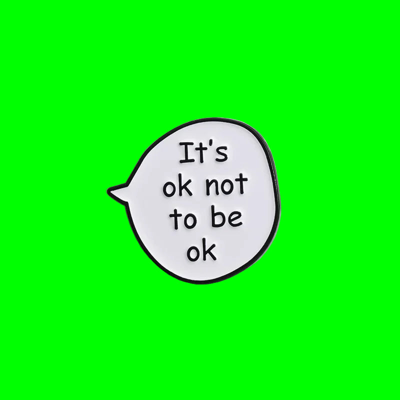 OkVibe Pin - Bold Acceptance Badge
