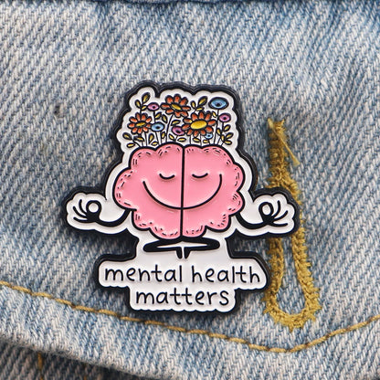 MindBloom Pin - Bold Serenity Badge