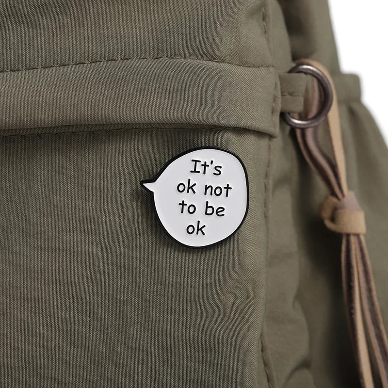 OkVibe Pin - Bold Acceptance Badge