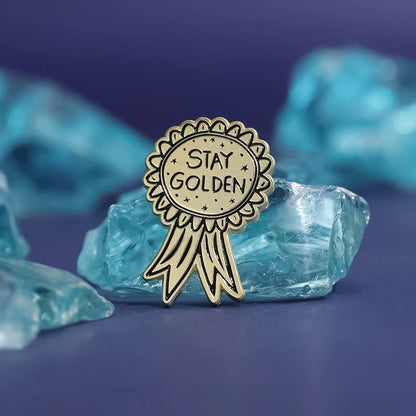 VictoryRibbon Pins - Bold Milestone Badges
