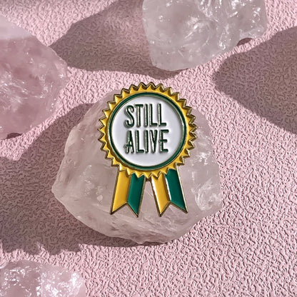 VictoryRibbon Pins - Bold Milestone Badges