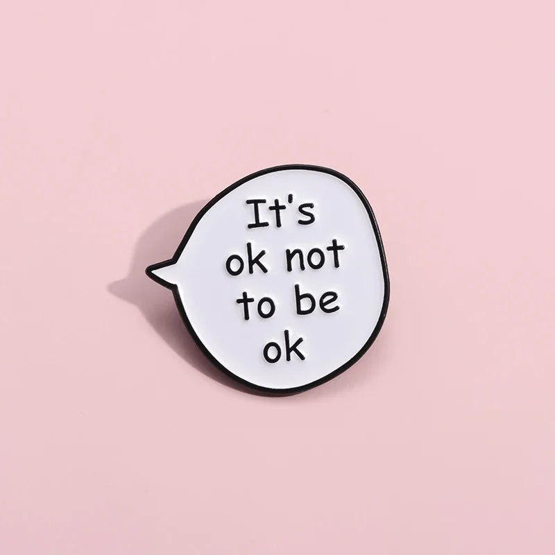 OkVibe Pin - Bold Acceptance Badge