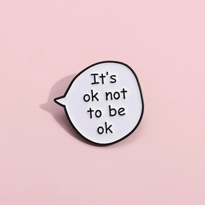 OkVibe Pin - Bold Acceptance Badge