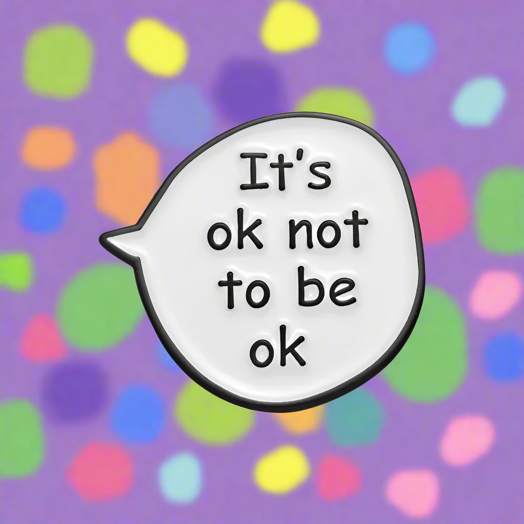 OkVibe Pin - Bold Acceptance Badge