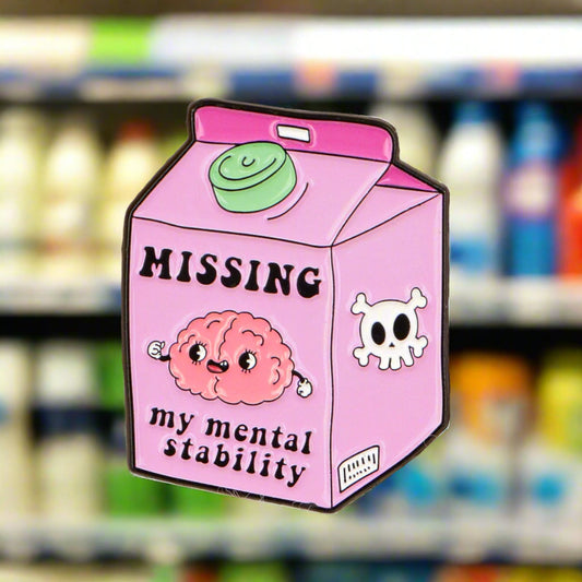 StabilitySeek Pin - Bold Awareness Badge