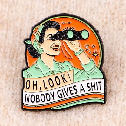 LookOut Pin - Bold Perspective Badge