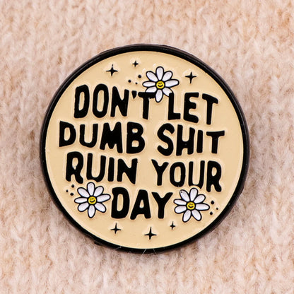 DaisyDefy Pin - Bold Resilience Badge