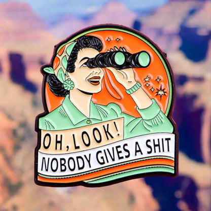 LookOut Pin - Bold Perspective Badge