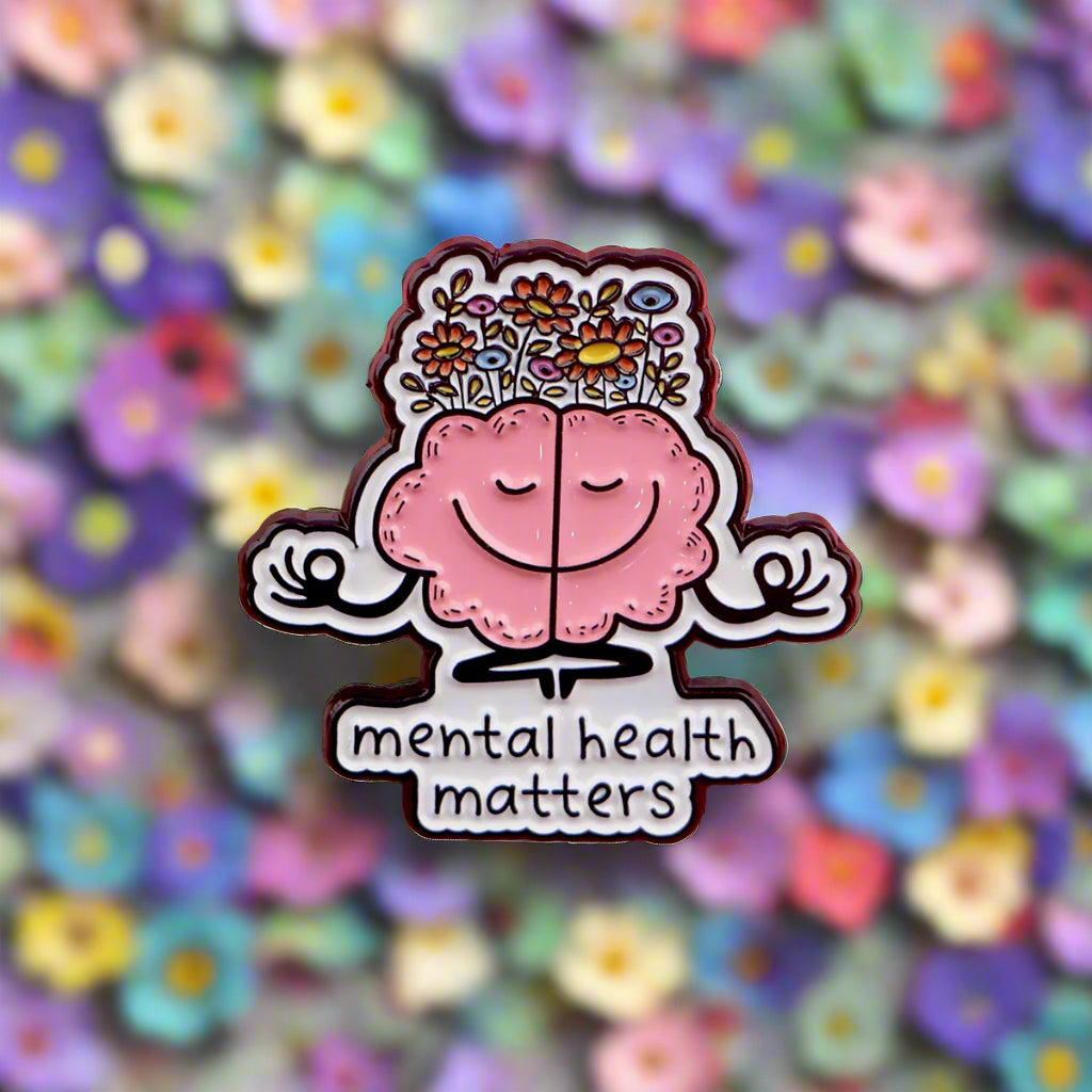 MindBloom Pin - Bold Serenity Badge