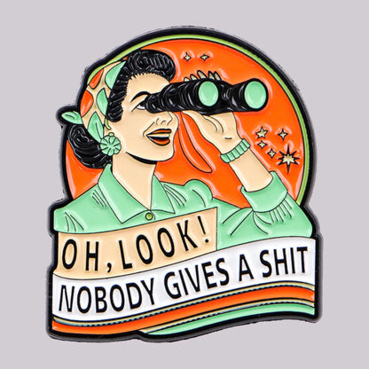 LookOut Pin - Bold Perspective Badge