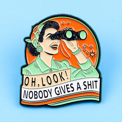 LookOut Pin - Bold Perspective Badge