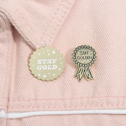 VictoryRibbon Pins - Bold Milestone Badges