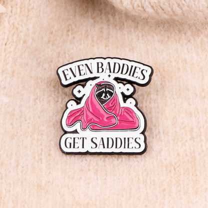 RaccoonRest Pin - Bold Vulnerability Badge