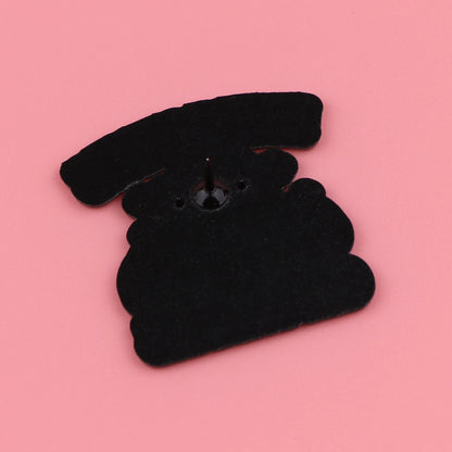 RaccoonRest Pin - Bold Vulnerability Badge