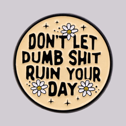 DaisyDefy Pin - Bold Resilience Badge