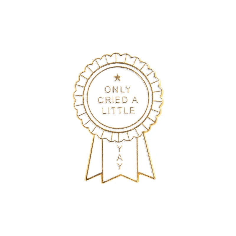 VictoryRibbon Pins - Bold Milestone Badges