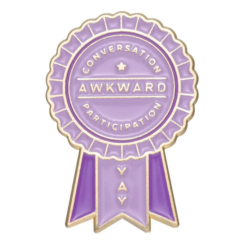 VictoryRibbon Pins - Bold Milestone Badges