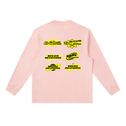 WAR READY/ VICTORY STOMP – Official DusayZ MetaVerse Crewneck Long-Sleeve T-Shirt