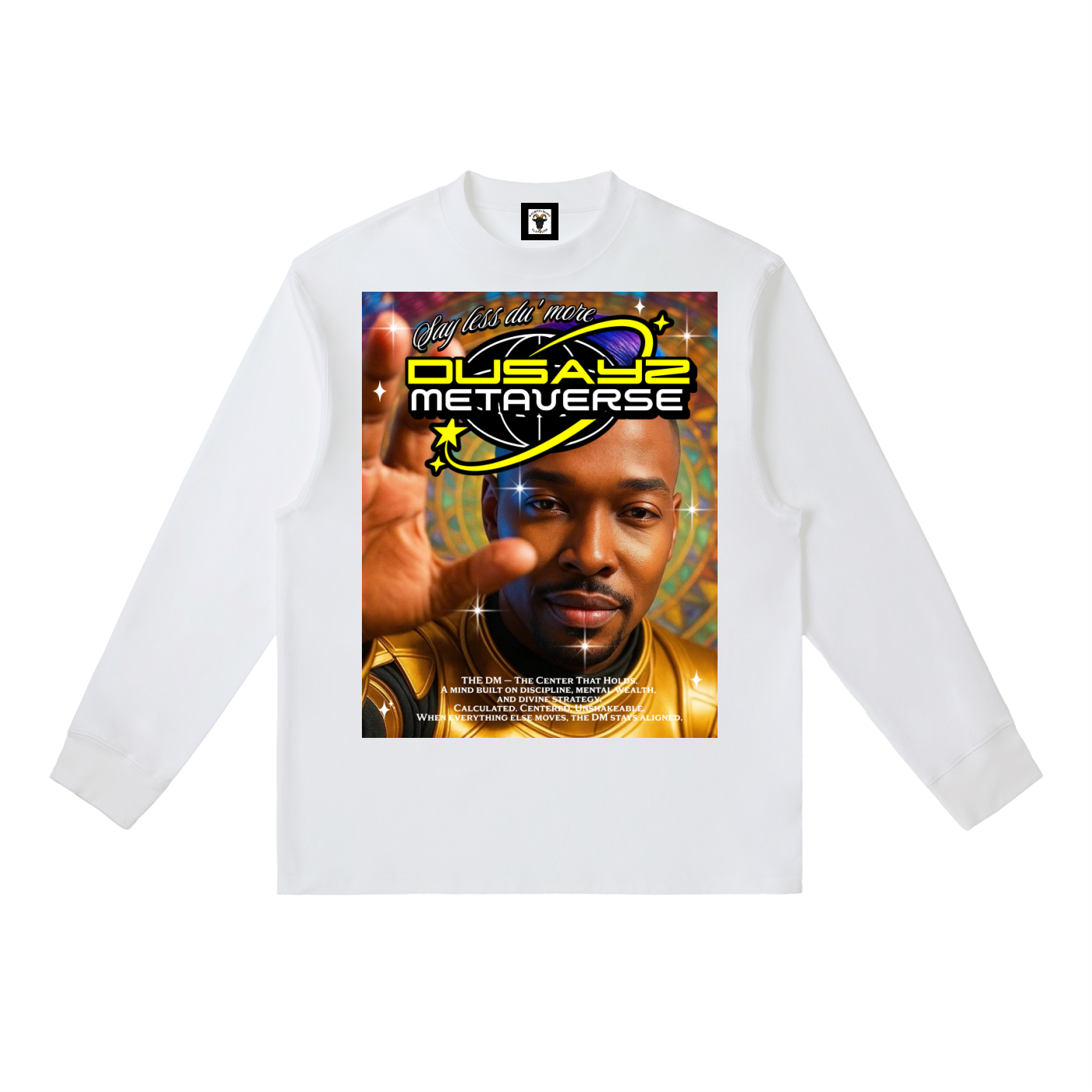 I AM THE SIGNAL – Official DusayZ MetaVerse Crewneck Long-Sleeve T-Shirt